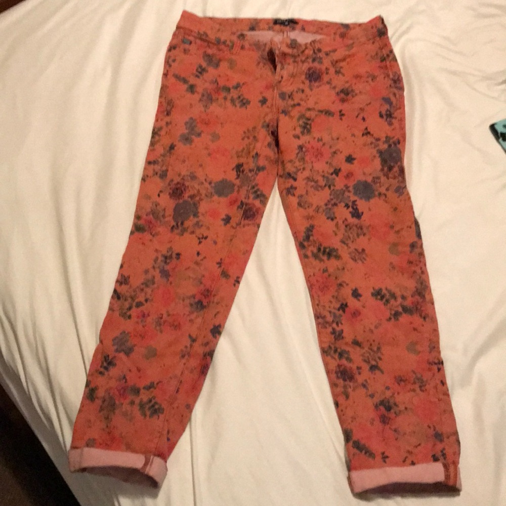 Dear John floral ankle pants